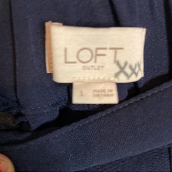 ✨ LOFT Pull-On Ankle Pants – Size Large – NWT ✨ - Picture 5 of 10